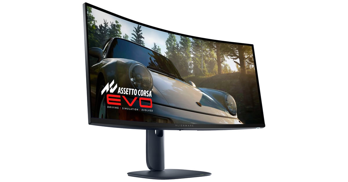 未使用新品Alienware 34 AW3425DW QD-OLED 240Hz Dell Alienware AW3425DW QD-OLED, Gaming-Monitor 86.9 cm (34 Zoll