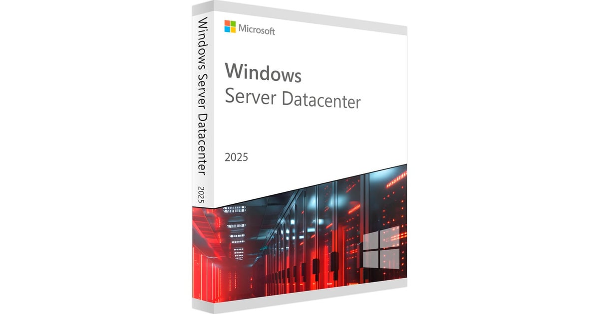 Microsoft Windows Server 2025 Datacenter 16 Core, Betriebssystem ...