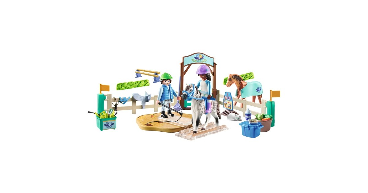 PLAYMOBIL 71637 Horses of Waterfall Moderne Reitschule 
