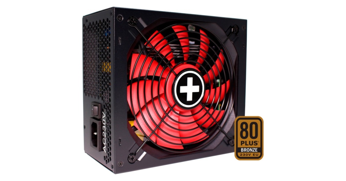 Alimentatore PC Xilence XP450R10 450W, 80+ Bronze, Gaming, ATX, Colore Rosso/nero