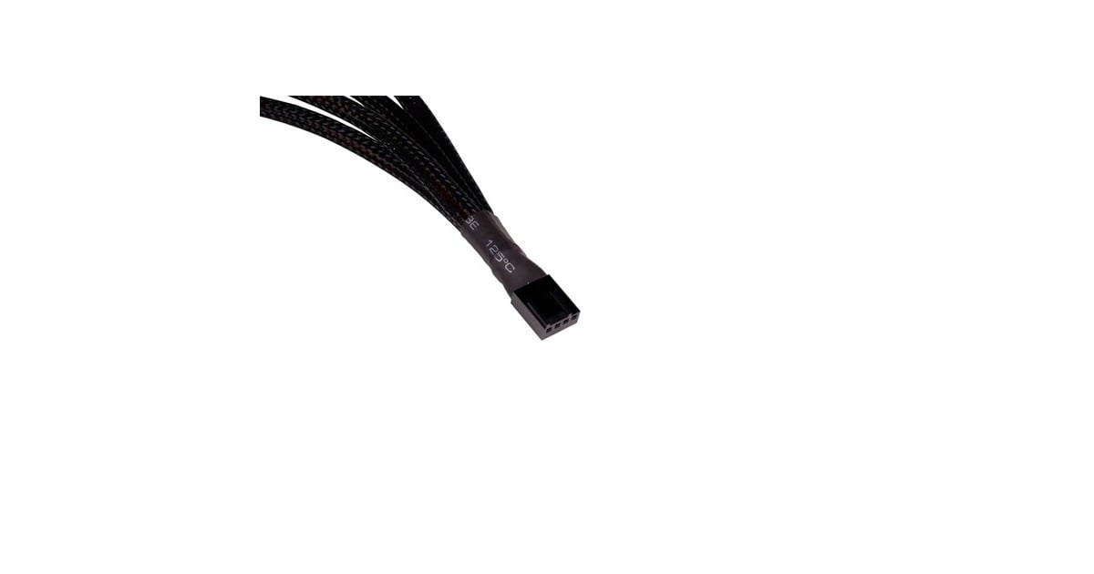 Alphacool Y-Kabel – 4-Pin PWM Auf 3x 4-Pin Lüfter | 30 Cm, Geschirmt