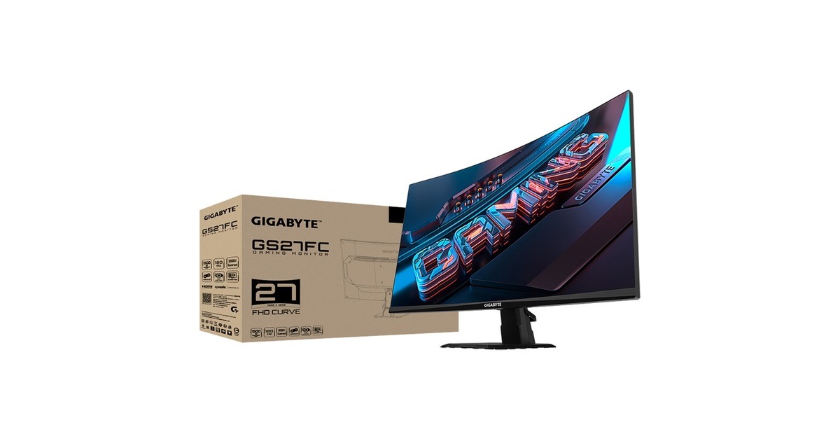 GIGABYTE GS27FC, Gaming-Monitor 68.6 cm (27 Zoll), schwarz (matt ...