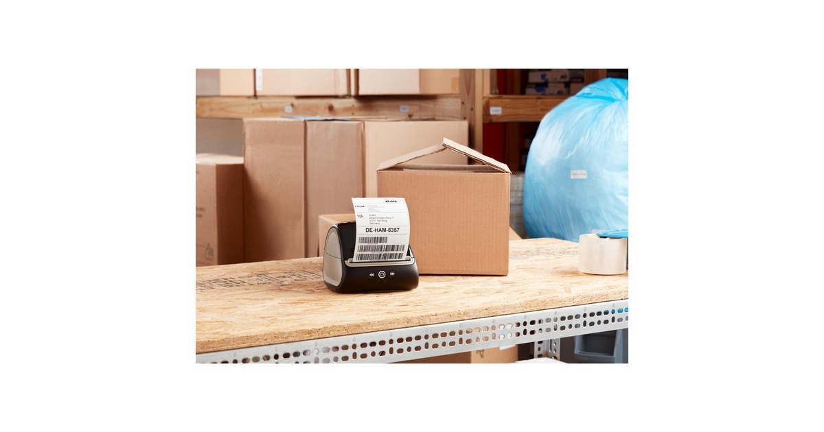 Dymo 2166659 brede adresetiketten rollen 102 x 210 mm DHL (origineel