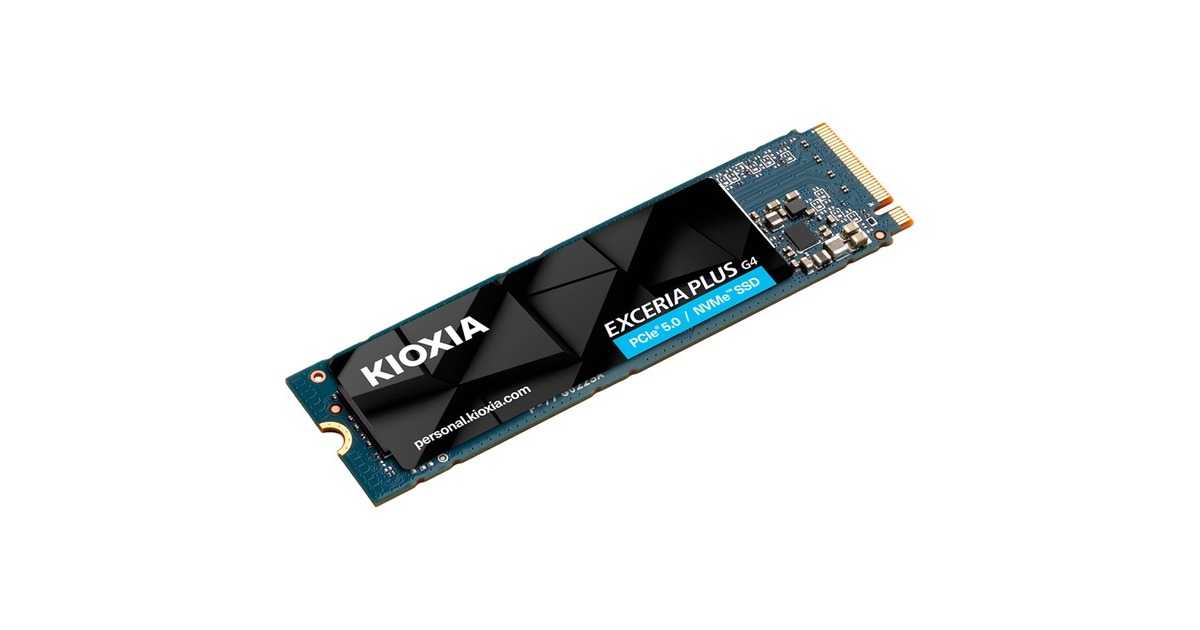 Kioxia Exceria Plus G4 1 TB, SSD PCIe 5.0 x4, NVMe 2.0c