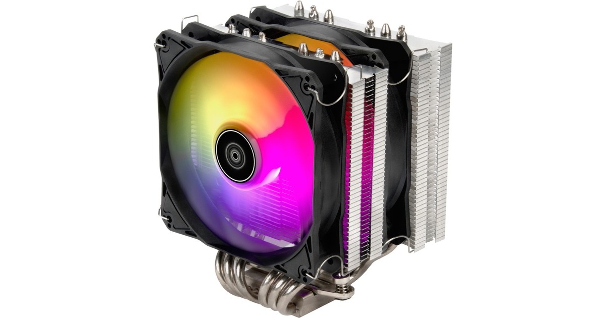 Dissipatore Per CPU Silverstone SST-HYD120-ARGB-V2 - Ventola ARGB, Raffreddamento Ad Alta Efficienza