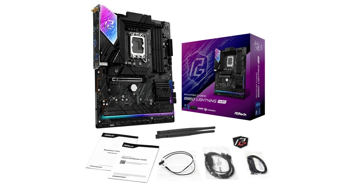 ASRock B860 Lightning WiFi, Mainboard