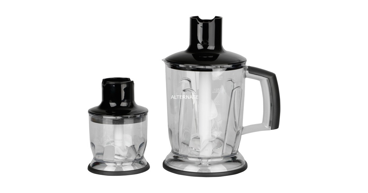 Braun MultiQuick 7 MQ 7000X Stabmixer – 1000 Watt, ActiveBlade, Spritzfrei | Inkl. Zerkleinerer-Aufsatz 500 Ml