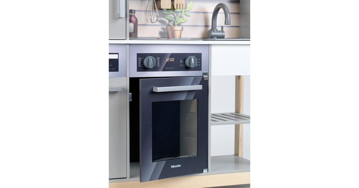  Theo Klein Miele Family Holz-Küche, Spielküche grau Bildidee 