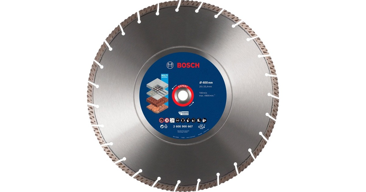 Bosch Professional Diamanttrennscheibe Expert MultiMaterial, Ø 