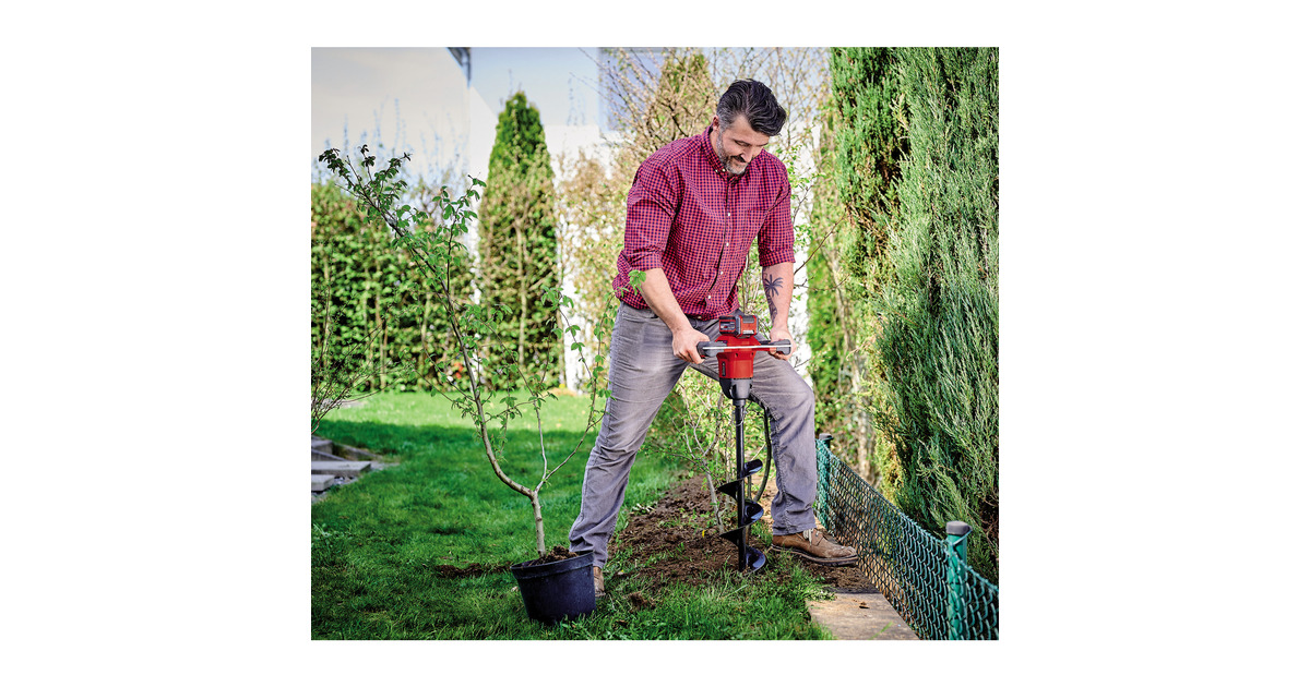 Einhell GP-EA 18/150 Li BL Solo Tarière Sans Fil 18V – 3 Modes, Mèche 15 Cm Incluse (Sans Batterie Ni Chargeur)