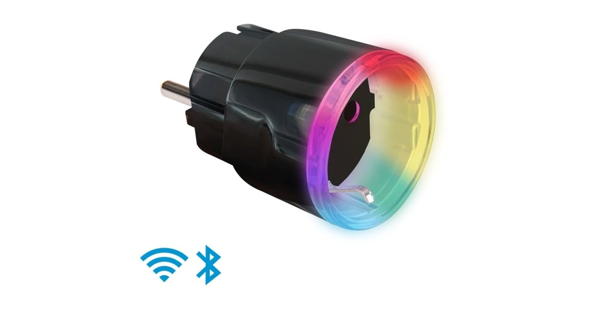Shelly Plus Plug S, Schaltsteckdose schwarz