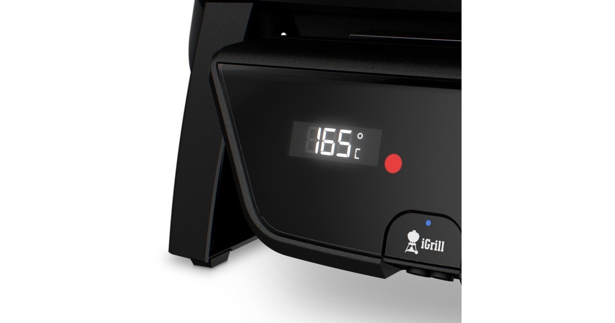 Weber Elektrogrill Pulse 1000 schwarz/silber, 1.800 Watt