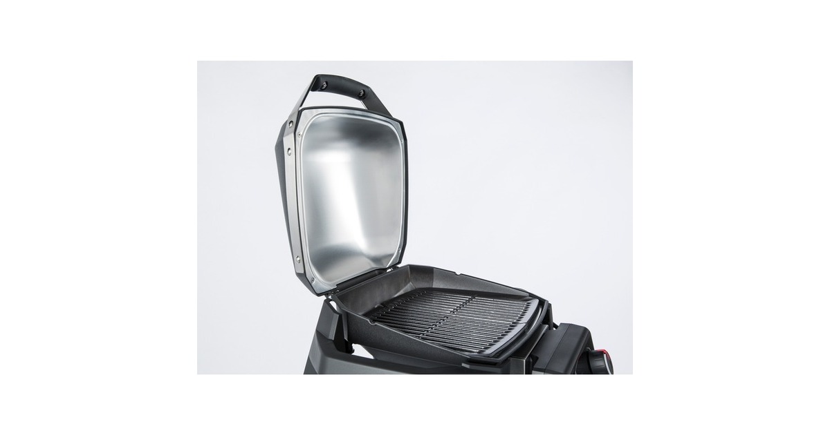 Weber Elektrogrill Pulse 1000 schwarz/silber, 1.800 Watt