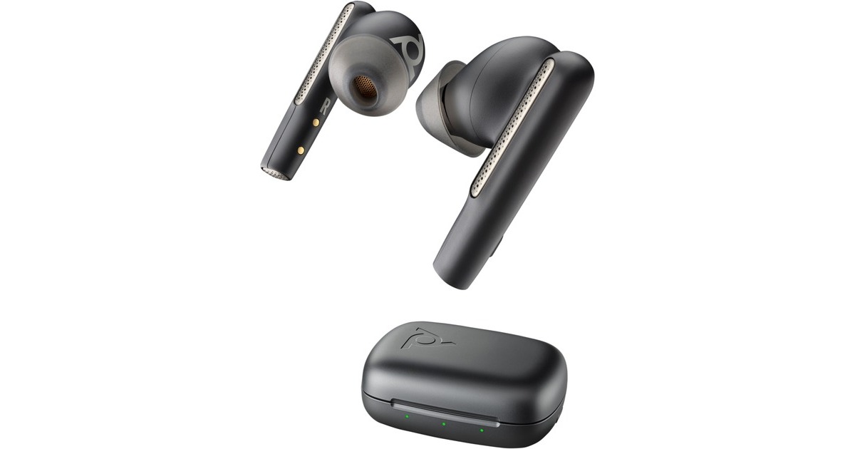 HP Poly Voyager Free 60 UC Earbuds, Headset schwarz, +BT700 USBC 