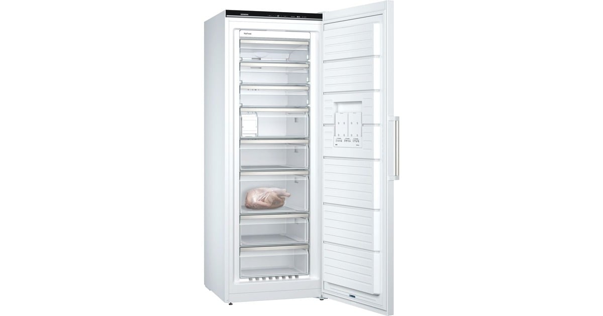 Siemens GS58NAWCV iQ500, Gefrierschrank weiß