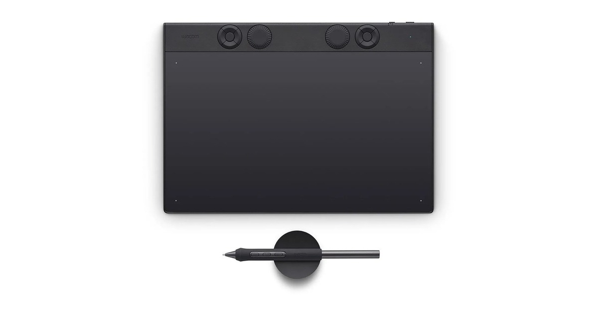 Wacom Intuos Pro Medium, Grafiktablett schwarz