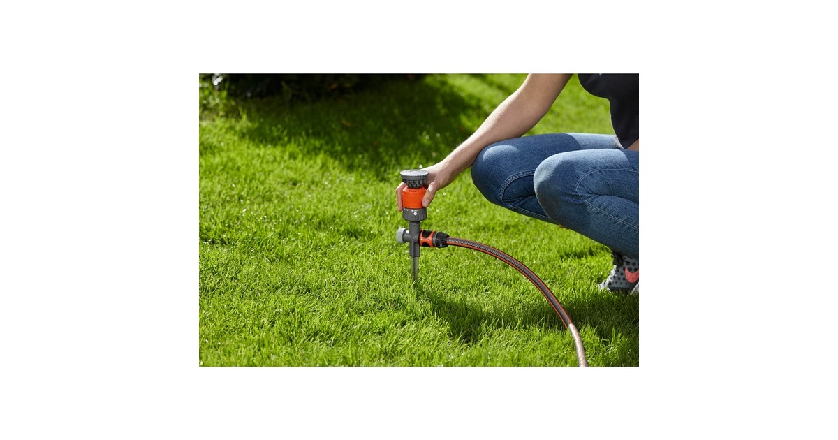 GARDENA Comfort Kreisregner Vario grau/orange