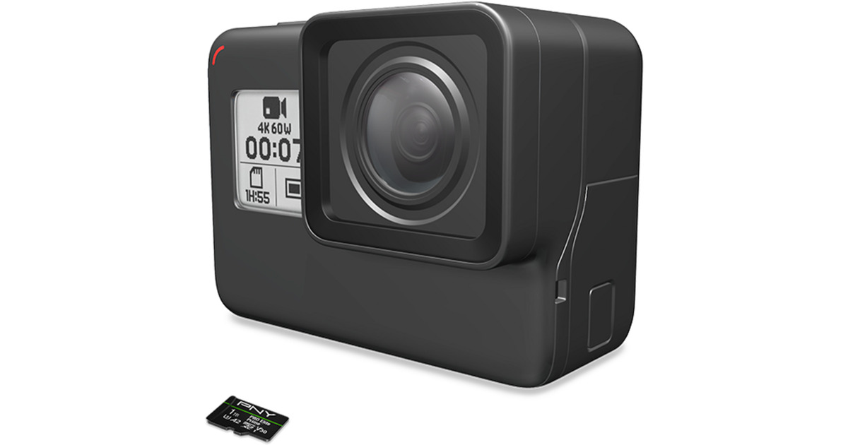 PNY PRO Elite 256GB microSDXC-Speicherkarte SD-Adapter, Klasse 10 UHS-I, U3, A2, V30 für 4K-Video, Lesegeschwindigkeit bis zu 100MB/s