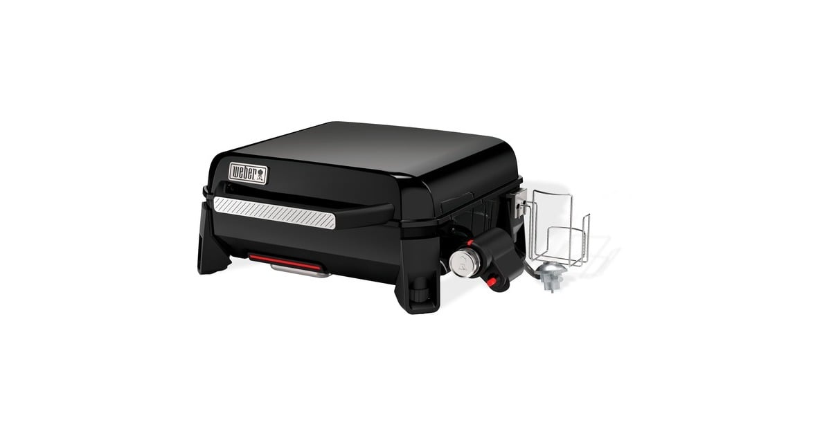 Weber SLATE GP Premium Plancha, 43cm, Gasgrill schwarz