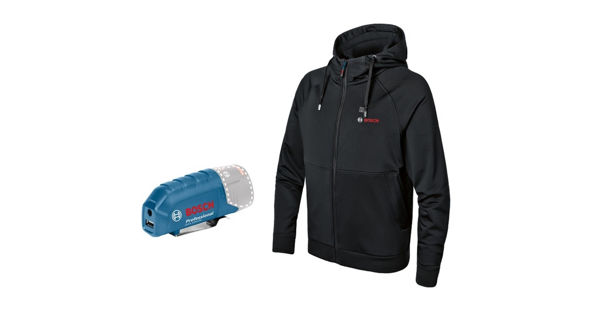 Bosch heated jacket with battery and charger sale