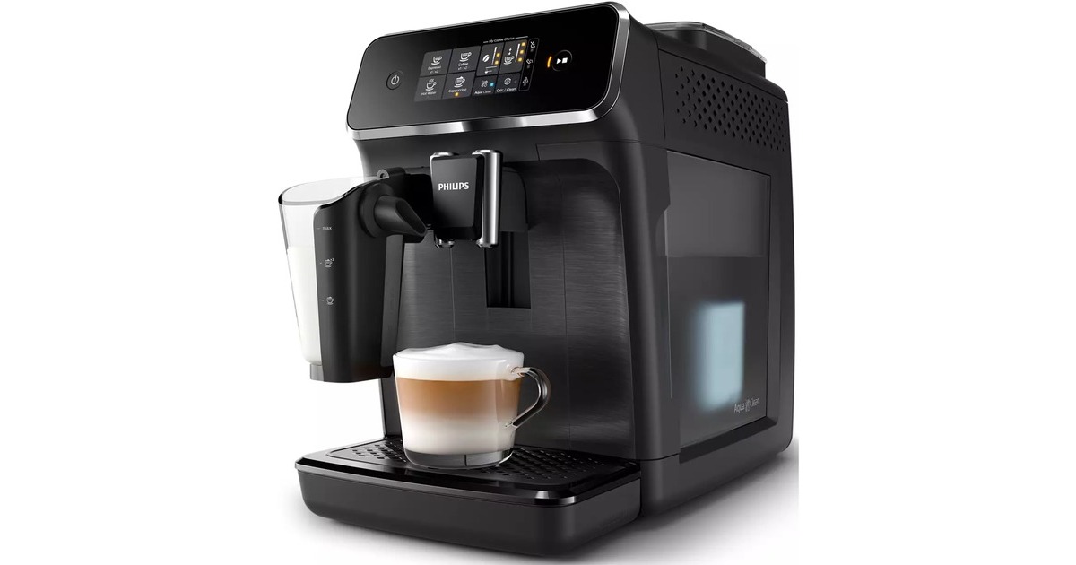 Philips Series 2200 EP2230/10 LatteGo, Vollautomat schwarz