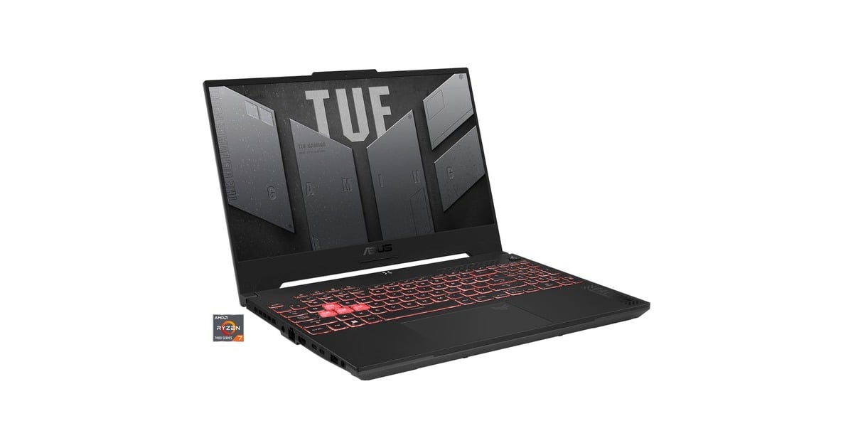 ASUS TUF Gaming A15 (FA507NURLP012W), GamingNotebook grau, Windows 11