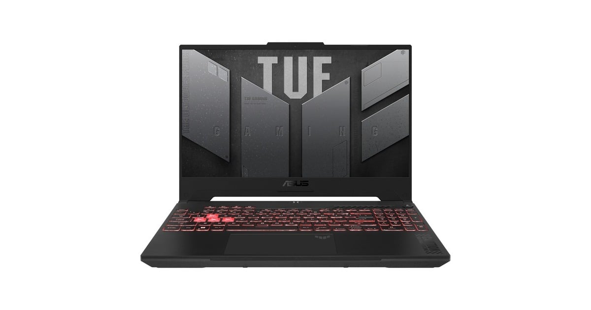 ASUS TUF Gaming A15 (FA507NURLP012W), GamingNotebook grau, Windows 11