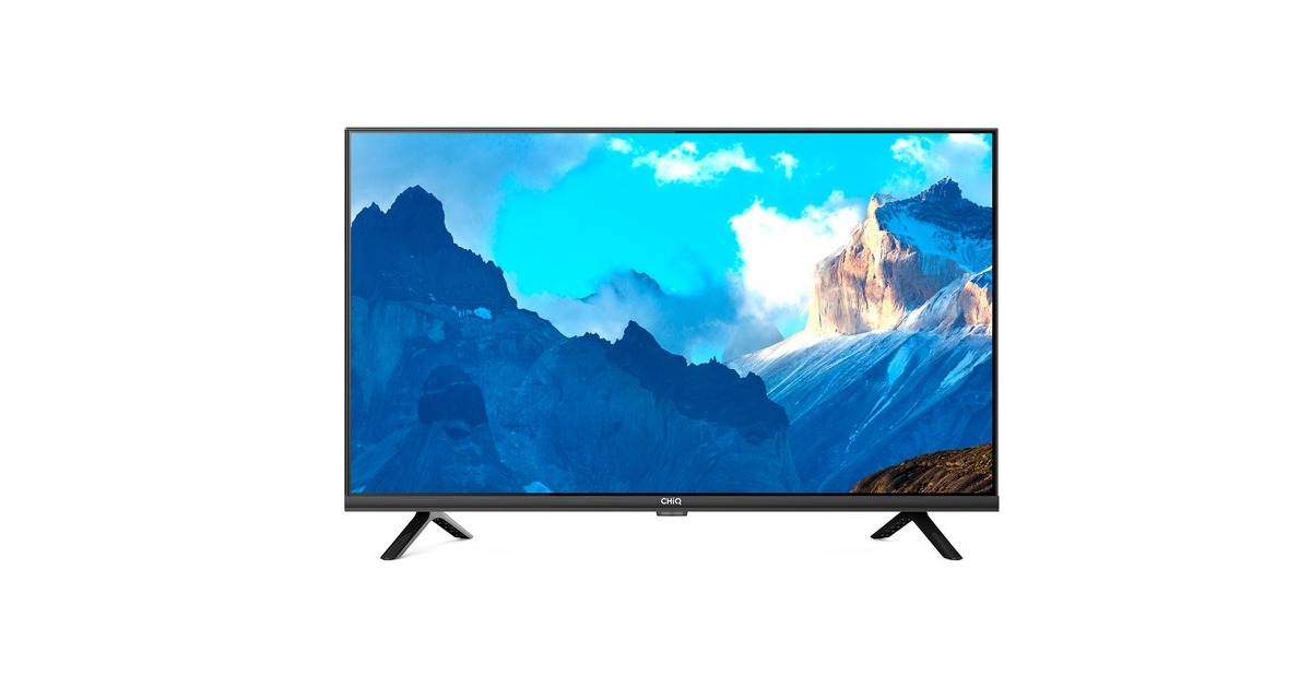 CHiQ L32G7B, LED-Fernseher 80 cm (32 Zoll), schwarz, WXGA, Triple Tuner,  SmartTV, Chromecast built-in