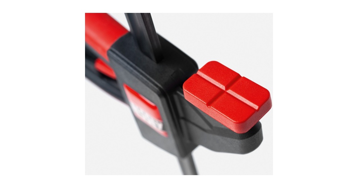 BESSEY 2x Einhand-Tischzwinge EZR15SET schwarz/rot, 150 / 60