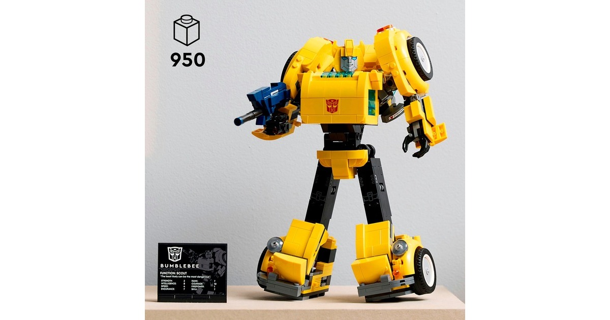 Metal Earth Transformers Bumblebee – 3D Metallbausatz, 2 Platinen, Modellbau Ab 14 Jahren