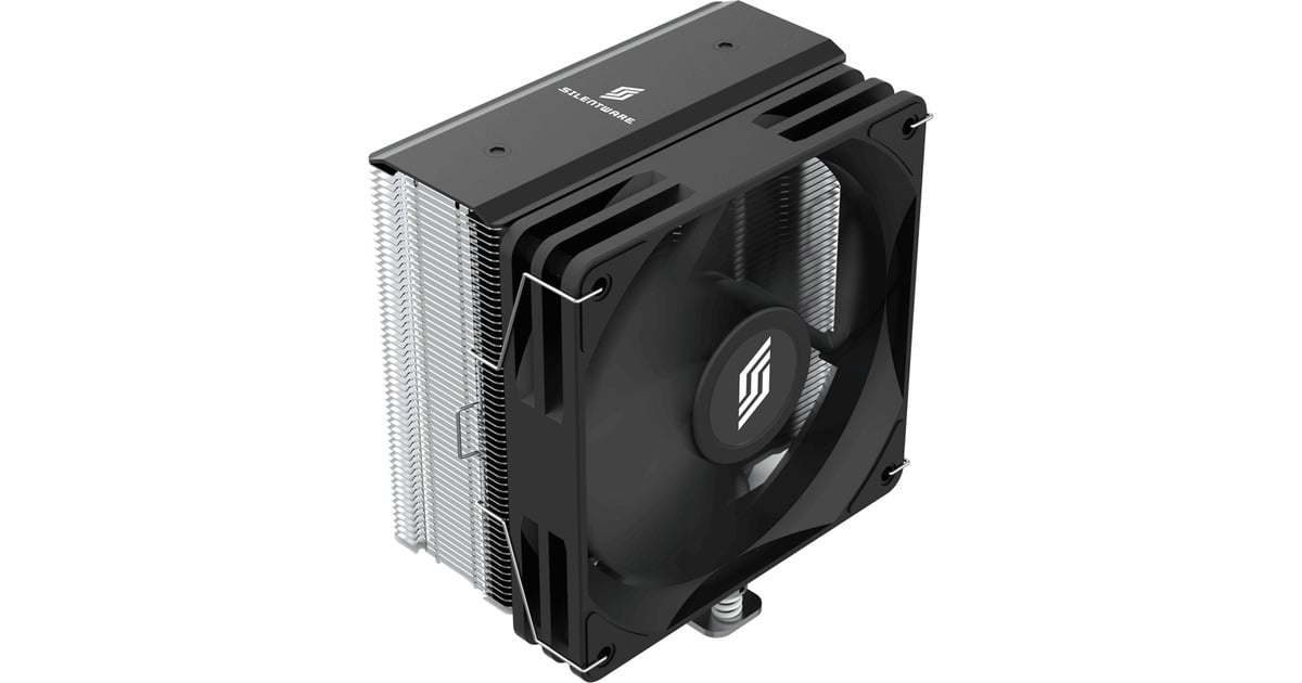 Dissipatore CPU Silentware Bora Performance – 5 Heatpipe Nichelati, Ventola PWM 120mm, TDP 215W, Per Intel LGA 115X/1200/1700/1851 E AMD AM4/AM5 - 2