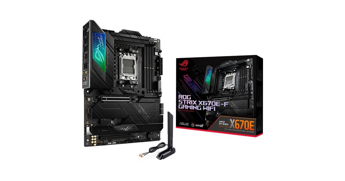 ASUS ROG STRIX X670E-F GAMING WIFI, Mainboard schwarz