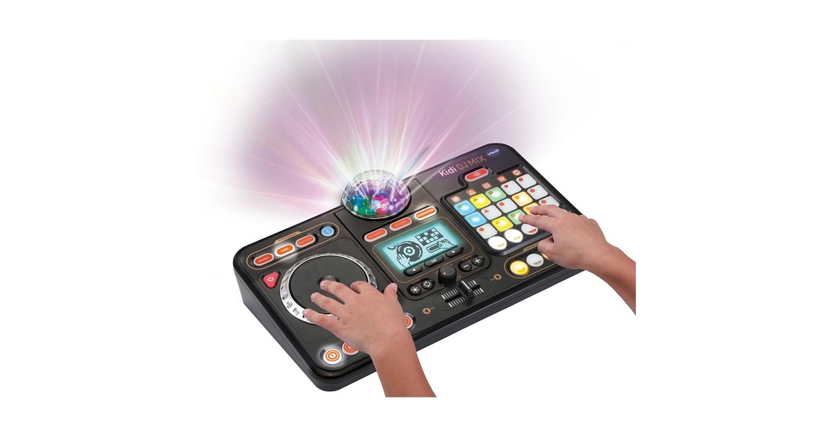 VTech Kidi DJ Mix, DJ Konsole schwarz