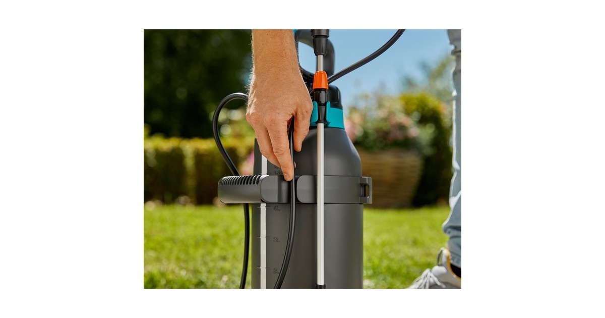 GARDENA Drucksprüher 5 L Plus grau/türkis