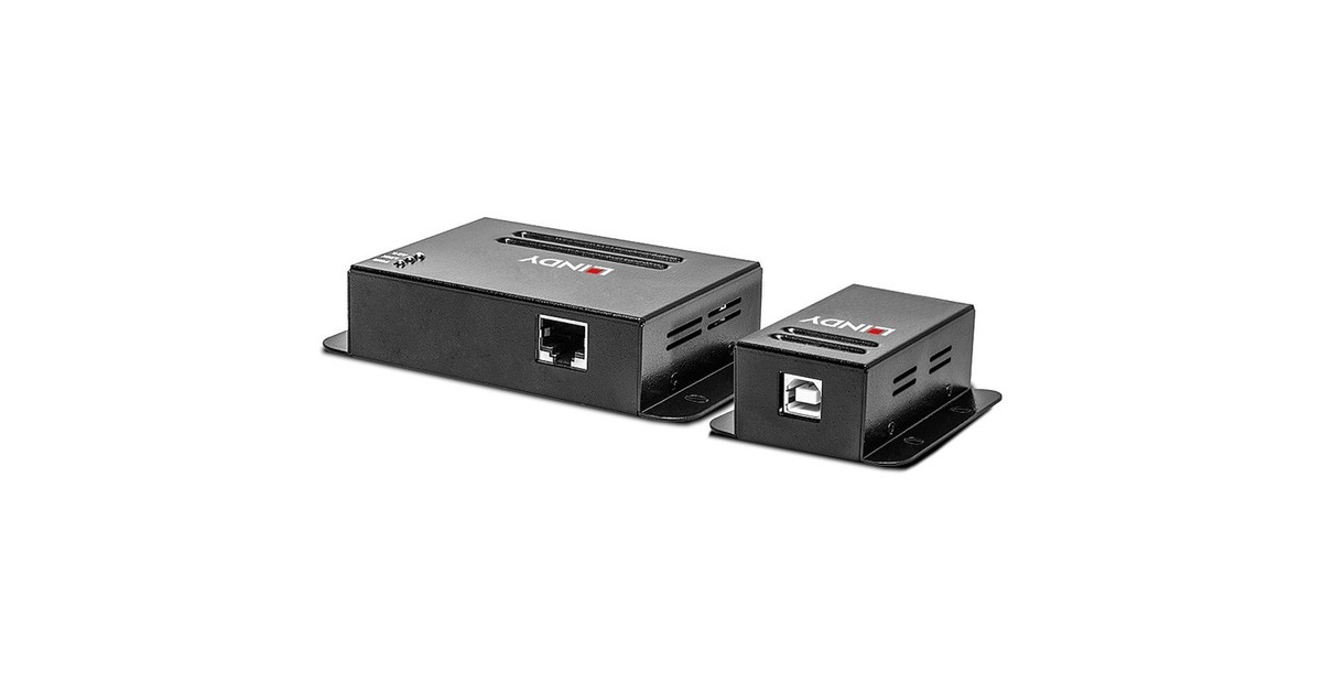 Extender KVM Cat.6 DVI & USB2.0, Ricevitore (senza Mass Storage
