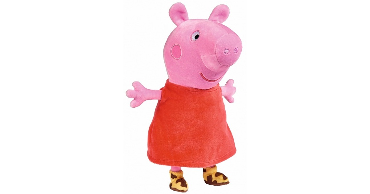 Simba Peppa Wutz Kostümfreunde – 4er Sortiment Mit Peppa Wutz & George Als Feuerwehrschwein