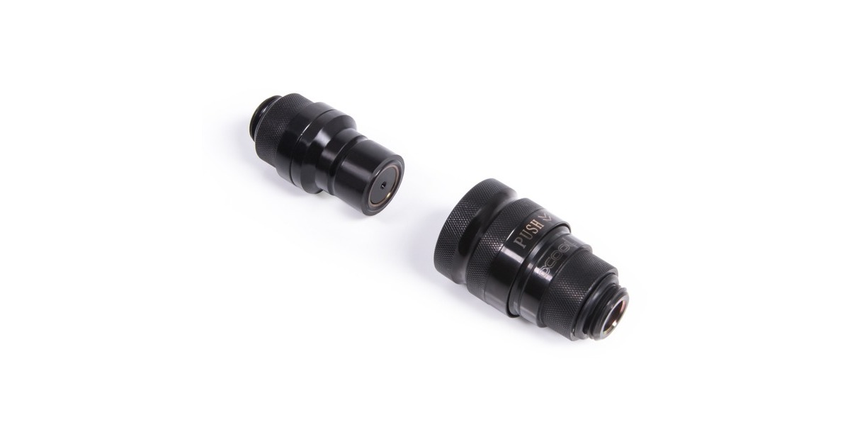 Alphacool Eiszapfen Schnellverschlusskupplungsset G1/4 AG - Deep 