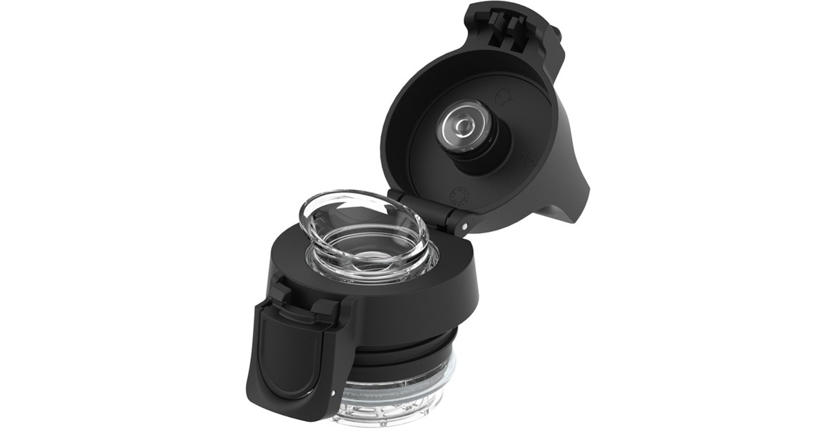Tappo Ricambio Per Borracce SIGG Hot &amp; Cold - Nero | Chiusura Ermetica Per 0.3 E 0.5 Litri