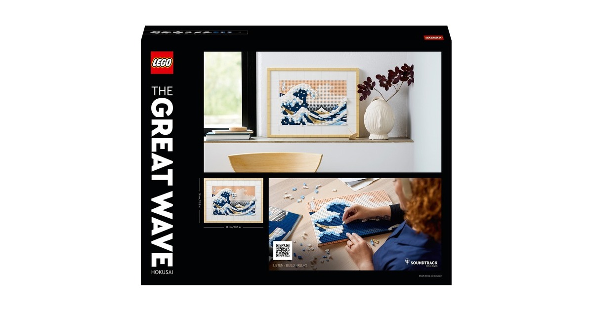 LEGO 31208 Art Hokusai Große Welle, Konstruktionsspielzeug