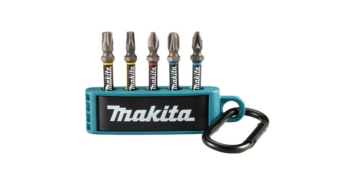 Makita Torsion Bit-Set E-13568, Bit-Satz 5-teilig