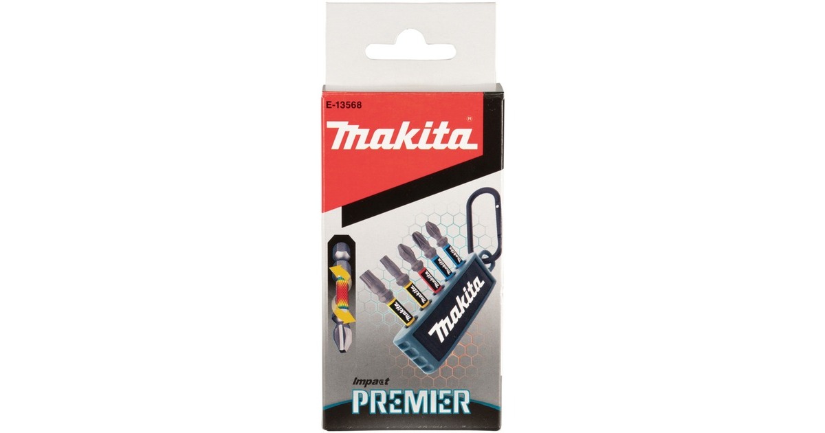 Makita Torsion Bit-Set E-13568, Bit-Satz 5-teilig