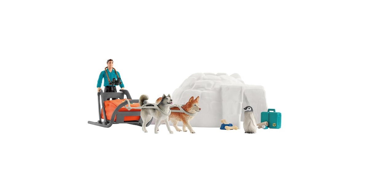 Expédition en Antarctique, Coffret schleich d'animaux National Expédition en Antarctique, Coffret schleich d'animaux National