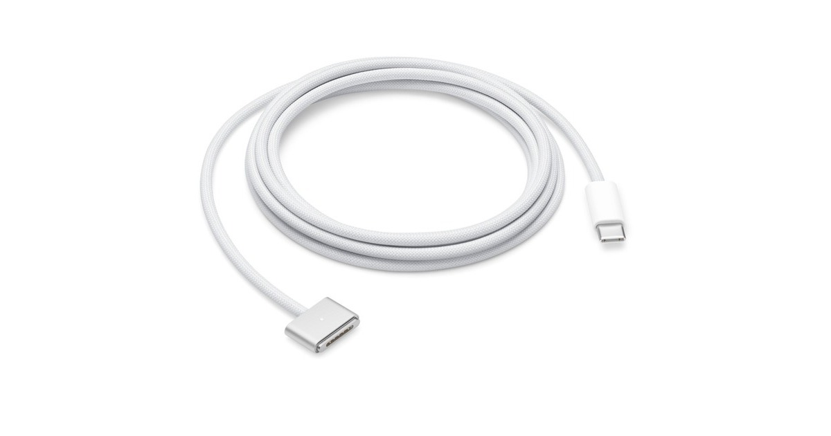 Apple USB 2.0 Ladekabel, USB-C Stecker > magnetischer MagSafe 3 