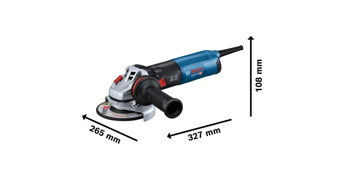 Bosch Professional Winkelschleifer GWS 14-125 Professional blau  
