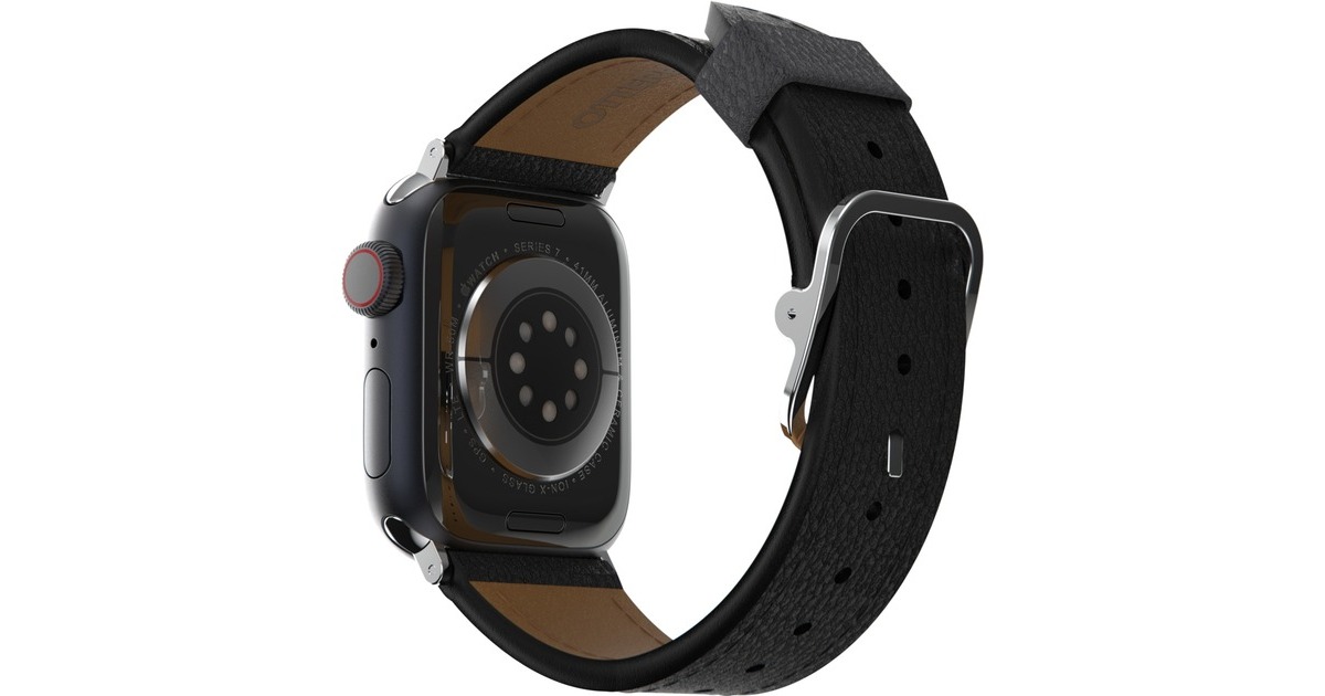 Otterbox Symmetry Cactus Leather, Uhrenarmband schwarz, Apple Watch  38/40/41 mm