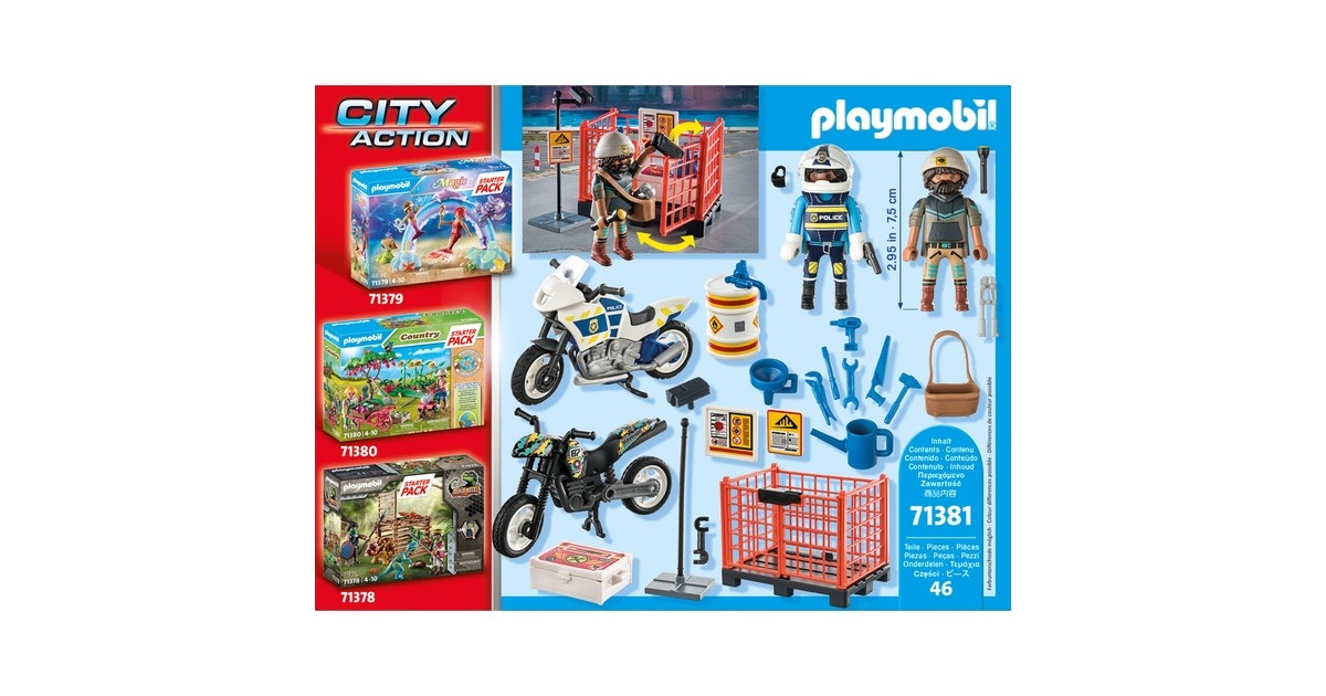Playmobil City Action Starter Pack 71381 - Juguetilandia