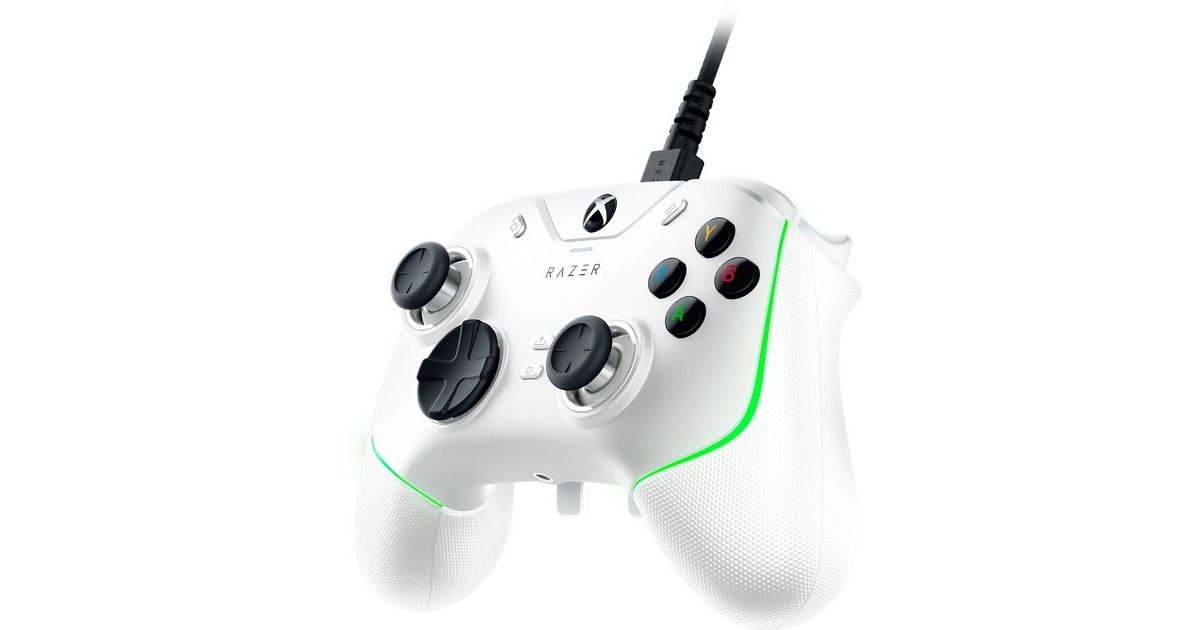 Razer Wolverine V2 Chroma, Gamepad weiß 