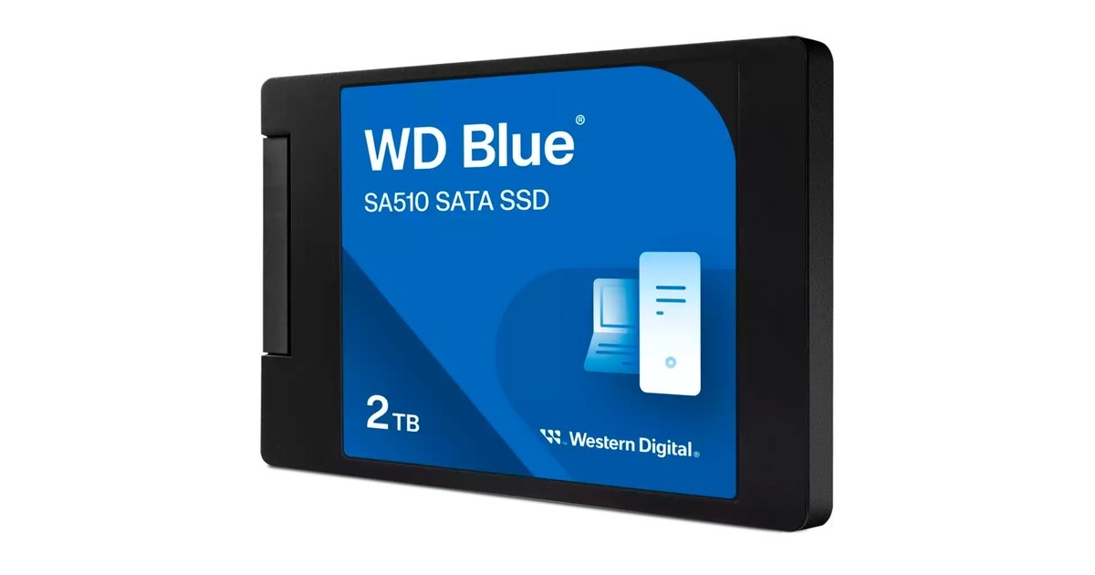 WD Blue SA510 2 TB, SSD SATA 6 Gb/s, 2,5