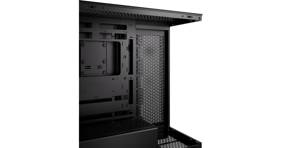 Corsair 3500X, Tower-Gehäuse schwarz, Tempered Glass 