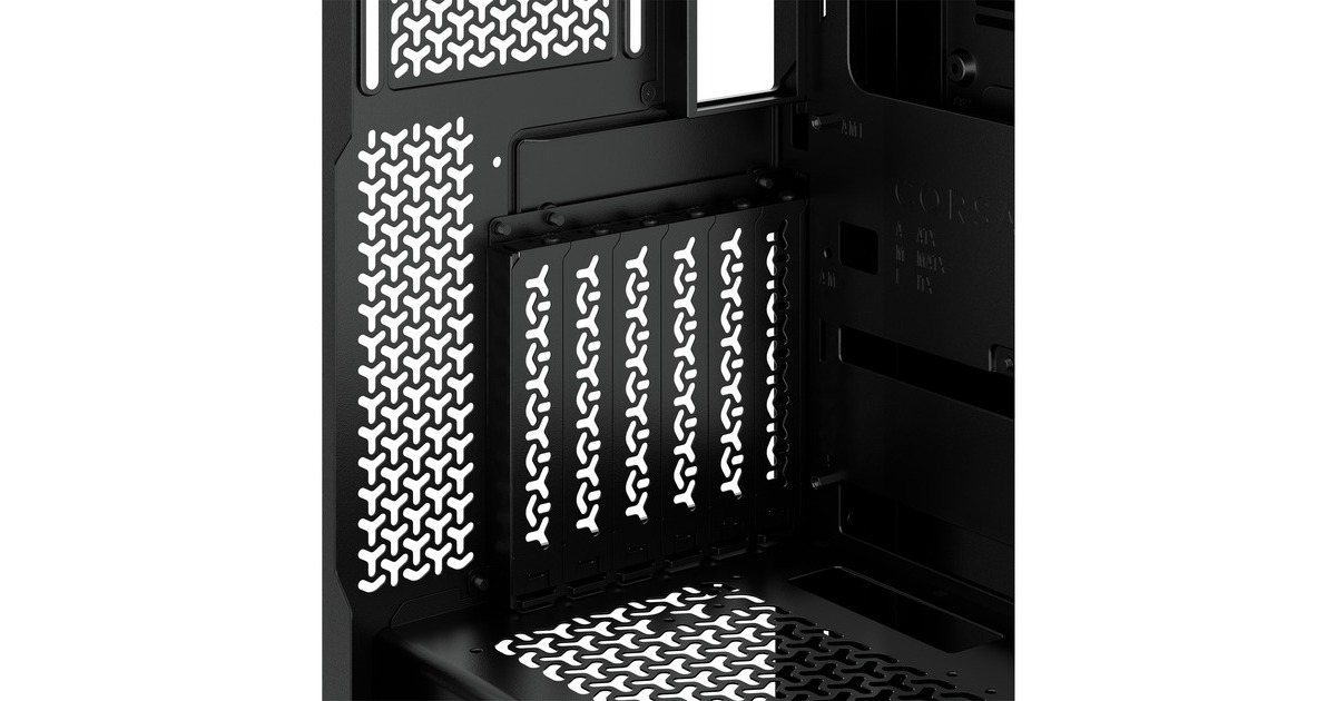 Corsair 3500X, Tower-Gehäuse schwarz, Tempered Glass 